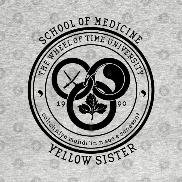 The Wheel of Time University - School of Medicine (Yellow Sister) by Ta'veren Tavern